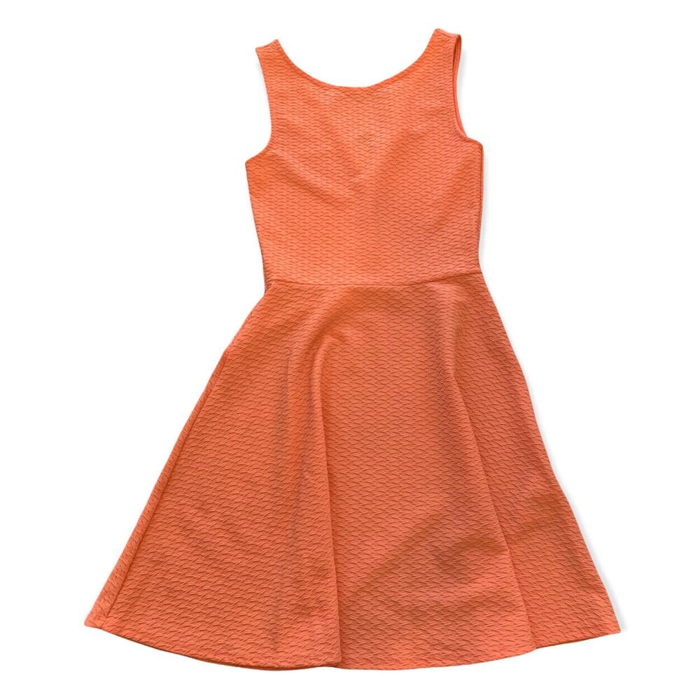 Size 4 Divided by H&M Juniors Women's Peach Skater Style Pullover Dress
